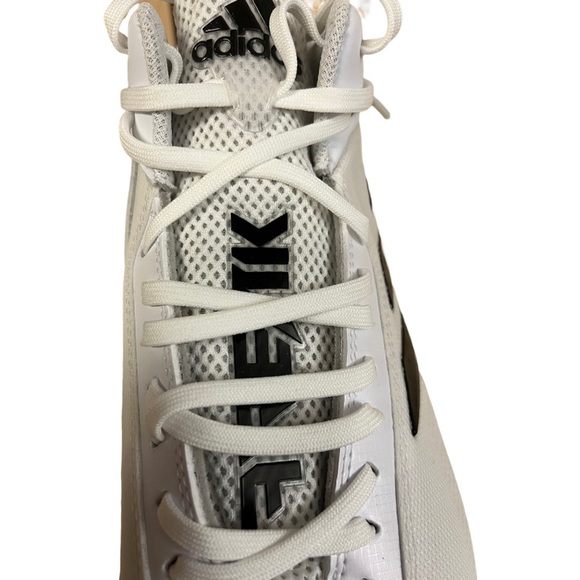 Mens Adidas Freak Mid Football Cleats White Black FX2124 Size 9.5 - Picture 7 of 10